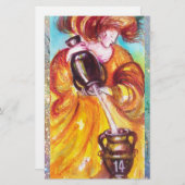 STREEFCIJFERS VAN DE VERLORENDE SCHADEN / DE TEMPE BRIEFPAPIER (Voorkant / Achterkant)