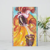 STREEFCIJFERS VAN DE VERLORENDE SCHADEN / DE TEMPE BRIEFPAPIER (Staand voorkant)