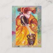 STREEFCIJFERS VAN DE VERLORENDE SCHADEN / DE TEMPE VISITEKAARTJE (Achterkant)