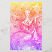 STREEFCIJFERS VAN DE VERLORENDE SCHADEN / STAR BRIEFPAPIER (Achterkant)