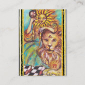 STREEFCIJFERS VAN DE VERLORENDE SCHADOWS 19 / DE Z VISITEKAARTJE (Achterkant)