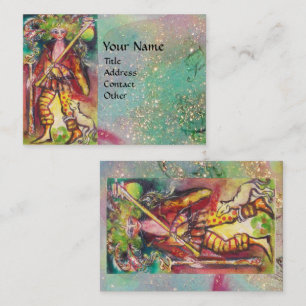 STREEFCIJFERS VAN DE VERLORENDE SCHADOWS / DE FOOL VISITEKAARTJE