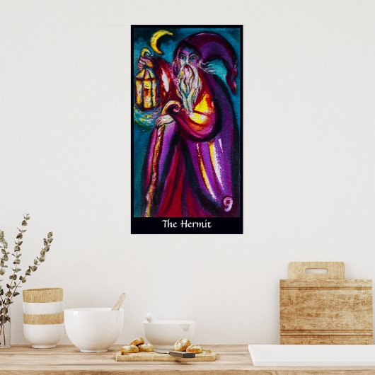 STREEFCIJFERS VAN DE VERLORENDE SCHADOWS /DE HERMI POSTER (Keuken)