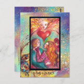 STREEFCIJFERS VAN DE VERLORENDE SCHADOWS /DE LOVER BRIEFKAART (Voorkant / Achterkant)