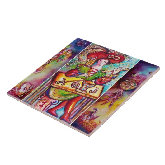 STREEFCIJFERS VAN DE VERLORENDE SCHADOWS / DE MAGI TEGELTJE (Zijkant)