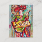 STREEFCIJFERS VAN DE VERLORENDE SCHADOWS / DE MAGI VISITEKAARTJE (Achterkant)