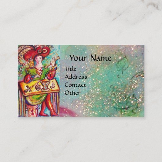 STREEFCIJFERS VAN DE VERLORENDE SCHADOWS / DE MAGI VISITEKAARTJE (Voorkant)