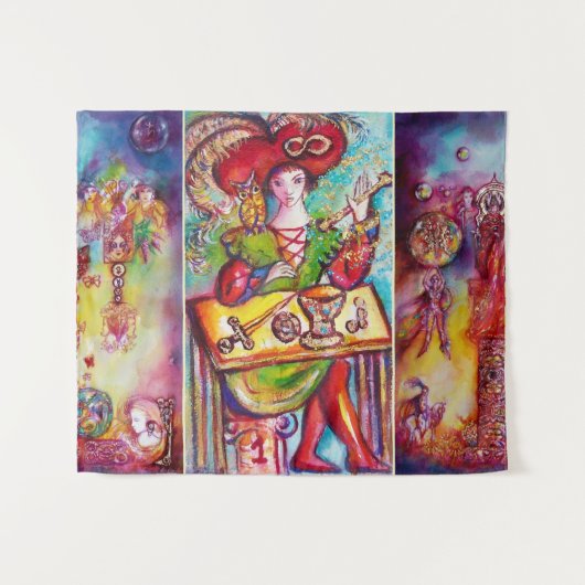 STREEFCIJFERS VAN DE VERLORENDE SCHADOWS / DE MAGI WANDKLEED (Voorkant (horizontaal))