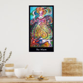 STREEFCIJFERS VAN DE VERLORENDE SCHADOWS /DE MOON  POSTER (Keuken)