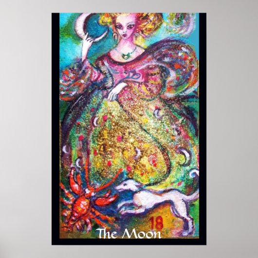 STREEFCIJFERS VAN DE VERLORENDE SCHADOWS /DE MOON  POSTER (Voorkant)