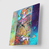 STREEFCIJFERS VAN DE VERLORENDE SCHADOWS /DE MOON  VIERKANTE KLOK (Hoek)