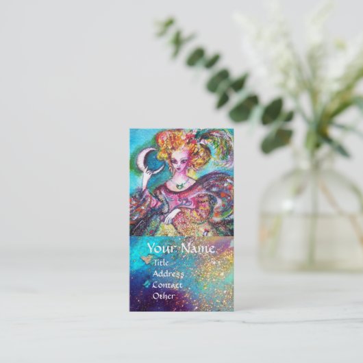 STREEFCIJFERS VAN DE VERLORENDE SCHADOWS / DE MOON VISITEKAARTJE (Staand voorkant)