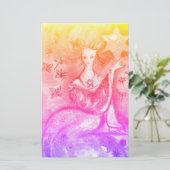 STREEFCIJFERS VAN DE VERLORENDE SCHADOWS / DE STAR BRIEFPAPIER (Staand voorkant)