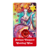 STREEFCIJFERS VAN DE VERLORENDE SCHADOWS/DE STAR W ETIKET (Voorkant)