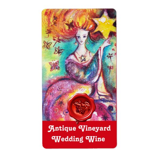 STREEFCIJFERS VAN DE VERLORENDE SCHADOWS/DE STAR W ETIKET (Voorkant)