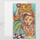 STREEFCIJFERS VAN DE VERLORENDE SCHADOWS / DE ZON BRIEFPAPIER (Voorkant / Achterkant)