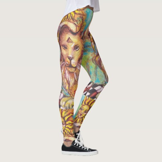STREEFCIJFERS VAN DE VERLORENDE SCHADOWS /DE ZON LEGGINGS (Rechts)