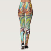 STREEFCIJFERS VAN DE VERLORENDE SCHADOWS /DE ZON LEGGINGS (Achterkant)