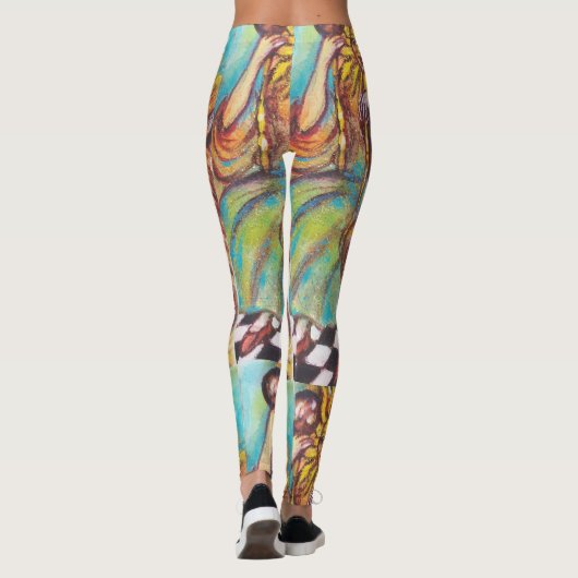 STREEFCIJFERS VAN DE VERLORENDE SCHADOWS /DE ZON LEGGINGS (Achterkant)