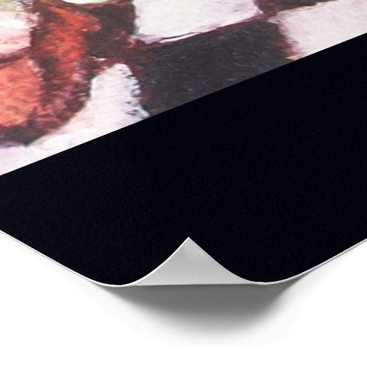 STREEFCIJFERS VAN DE VERLORENDE SCHADOWS /DE ZON POSTER (Hoek)