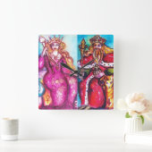 STREEFCIJFERS VAN DE VERLORENDE SCHADOWS /EMPRESS  VIERKANTE KLOK (Huis)