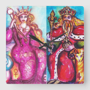 STREEFCIJFERS VAN DE VERLORENDE SCHADOWS /EMPRESS  VIERKANTE KLOK