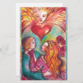 STREEFCIJFERS VAN DE VERLORENDE SCHADOWS /LOVERS V BRIEFPAPIER (Voorkant / Achterkant)