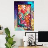 STREEFCIJFERS VAN DE VERLORENDE SCHADOWS/LOVERS-Va Poster (Thuiskantoor)