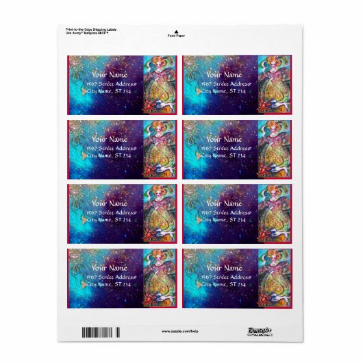 STREEFCIJFERS VAN DE VERLORENDE SCHADOWS / MOON LA ETIKET (Full Sheet)