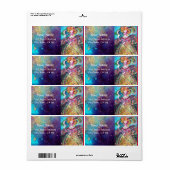 STREEFCIJFERS VAN DE VERLORENDE SCHADOWS / MOON LA ETIKET (Full Sheet)