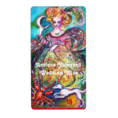 STREEFCIJFERS VAN DE VERLORENDE SCHADOWS/MOON LADY ETIKET (Voorkant)