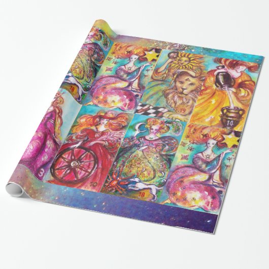 STREEFCIJFERS VAN DE VERLORENDE SCHADOWS /STAR, MO CADEAUPAPIER (Uitgerold)