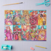 STREEFCIJFERS VAN DE VERLORENDE SCHADOWS /STAR, MO TISSUEPAPIER (Craft)