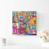 STREEFCIJFERS VAN DE VERLORENDE SCHADOWS /STAR, MO VIERKANTE KLOK (Huis)