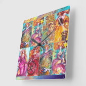 STREEFCIJFERS VAN DE VERLORENDE SCHADOWS /STAR, MO VIERKANTE KLOK (Hoek)