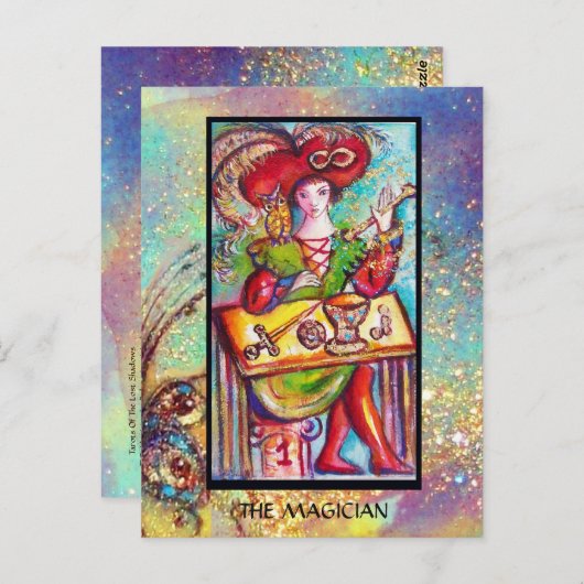 STREEFCIJFERS VAN DE VERLORENDE SCHADUWEN /DE MAGI BRIEFKAART (Voorkant / Achterkant)