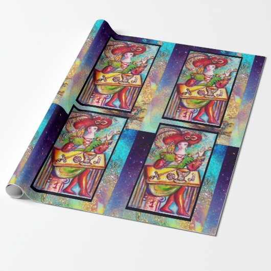 STREEFCIJFERS VAN DE VERLORENDE SCHADUWEN /DE MAGI CADEAUPAPIER (Uitgerold)