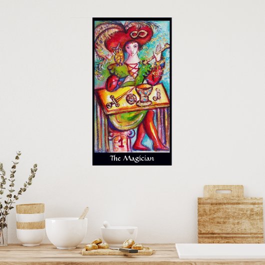 STREEFCIJFERS VAN DE VERLORENDE SCHADUWEN /DE MAGI POSTER (Keuken)