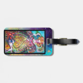 STREEFCIJFERS VAN DE VERLORENDE SCHADUWEN / DE MOO BAGAGELABEL (Achterkant horizontaal)