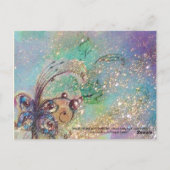 STREEFCIJFERS VAN DE VERLORENDE SCHADUWEN / DE MOO BRIEFKAART (Achterkant)