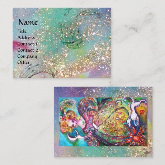 STREEFCIJFERS VAN DE VERLORENDE SCHADUWEN / DE MOO VISITEKAARTJE (Voorkant / Achterkant)