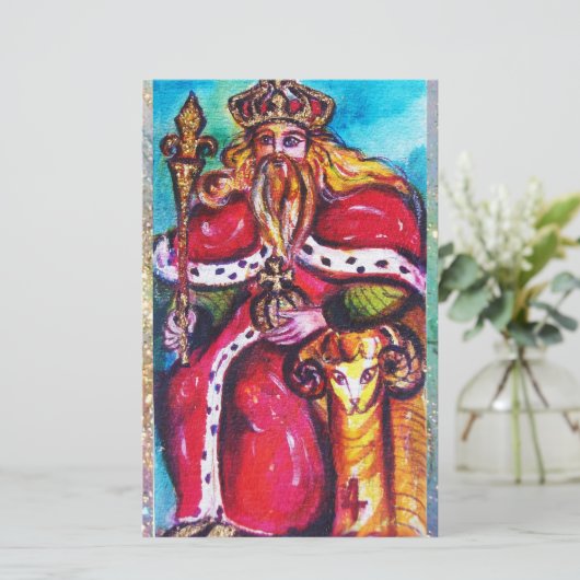 STREEFCIJFERS VAN DE VERLORENDE SCHADUWEN /DE WERK BRIEFPAPIER (Staand voorkant)