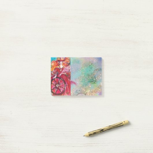 STREEFCIJFERS VAN DE VERLORENDE SCHADUWEN / HET WI POST-IT® NOTES (Op bureau)