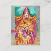 STREEFCIJFERS VAN DE VERLORENDE SCHADUWEN/Sterkte/ Visitekaartje (Achterkant)