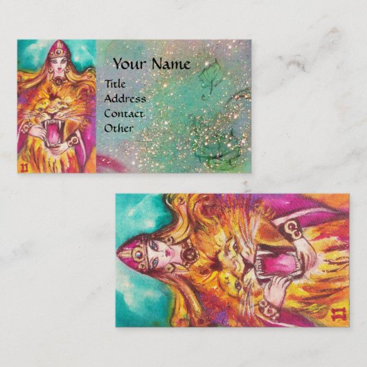 STREEFCIJFERS VAN DE VERLORENDE SCHADUWEN/Sterkte/ Visitekaartje (Voorkant / Achterkant)