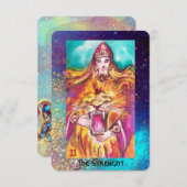 STREEFCIJFERS VAN DE VERLORENDE SCHADUWEN /STRENGH AANKONDIGING (Voorkant / Achterkant)