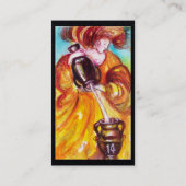 STREEFCIJFERS VAN HET VERLIEST SCHADUWEN, TEMPERAN VISITEKAARTJE (Achterkant)