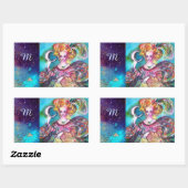 STREEFCIJFERS VAN HET VERLORENDE SCHADOWS/HET MOON RECHTHOEKIGE STICKER (Vel)