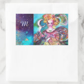 STREEFCIJFERS VAN HET VERLORENDE SCHADOWS/HET MOON RECHTHOEKIGE STICKER (Tas)