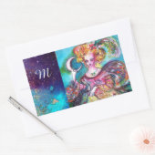 STREEFCIJFERS VAN HET VERLORENDE SCHADOWS/HET MOON RECHTHOEKIGE STICKER (Envelop)